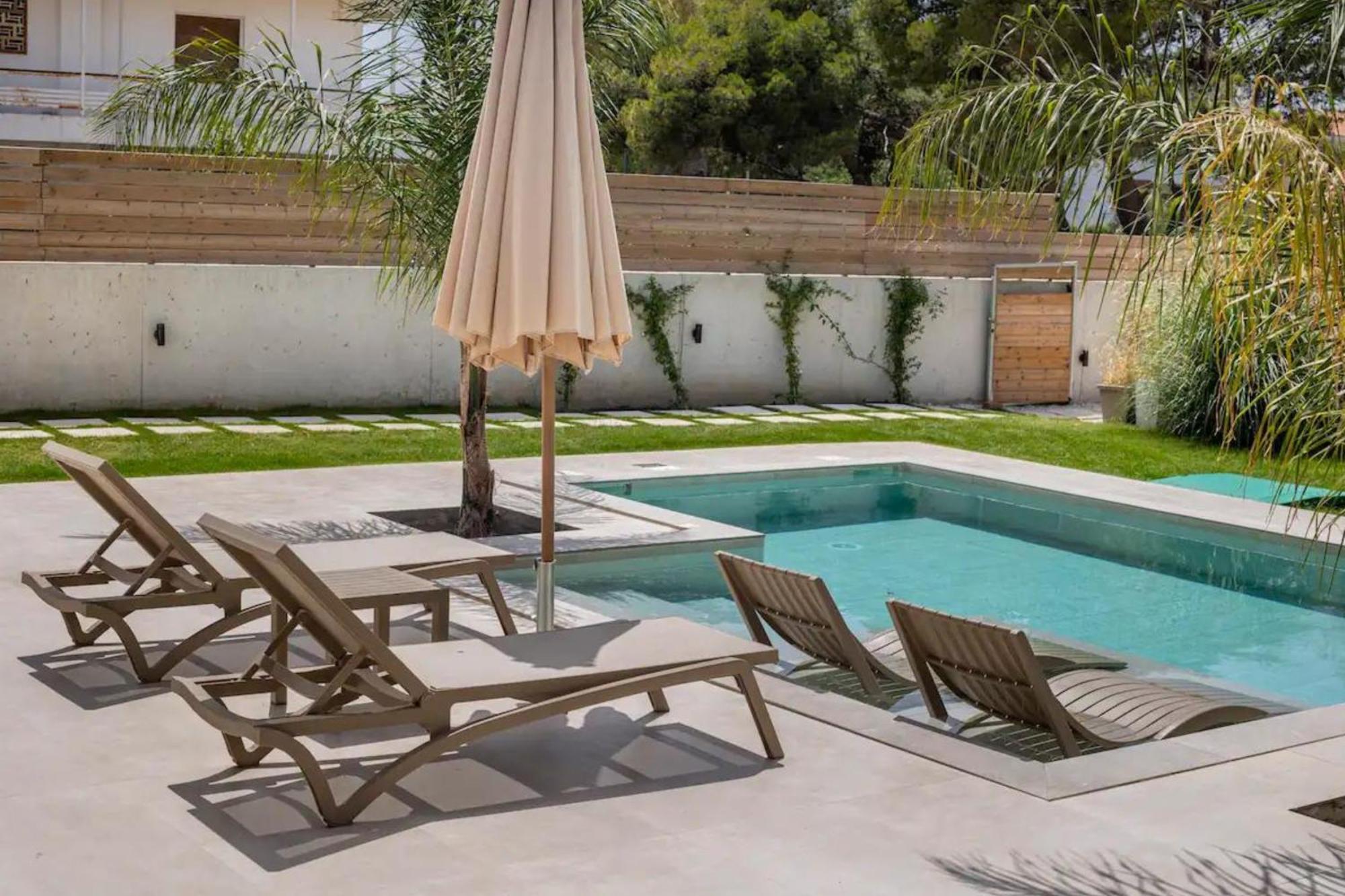 Villa Kala Loutraki - Private Pool & Sauna I Beach 外观 照片
